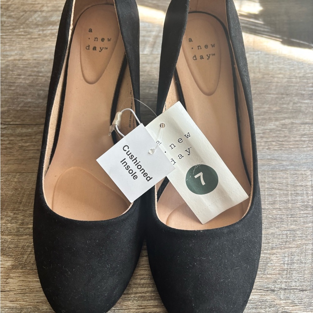 A New Day Women's Classic Black Heels